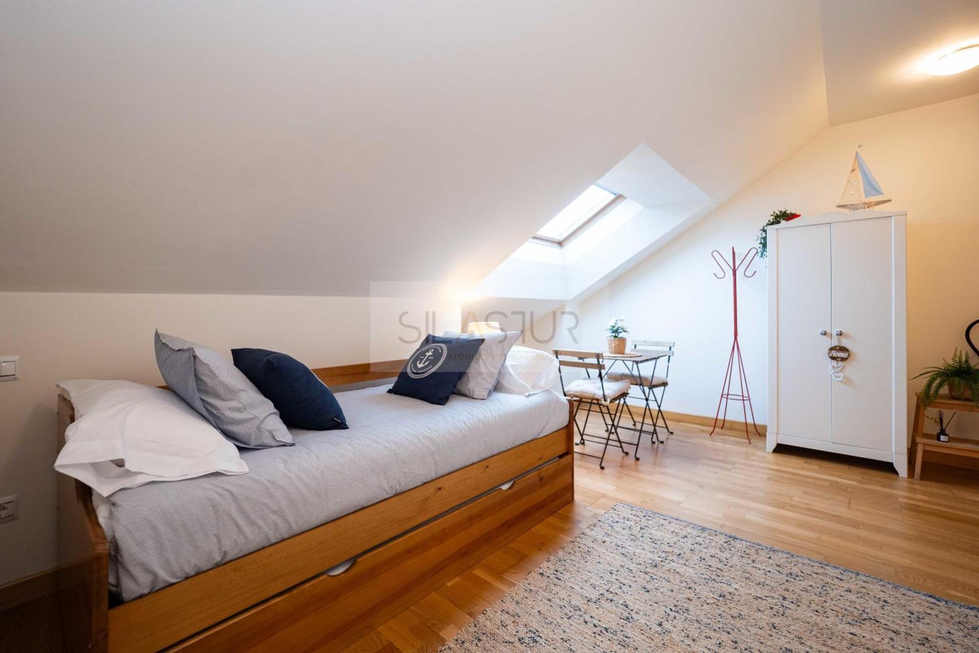 Duplex Nalon Apartment San Juan De La Arena Bagian luar foto